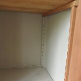 Vintage Parisian 1-door wardrobe, it has been completely cleaned, sanded, treated and waxed.