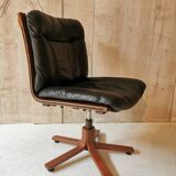 Leather armchair