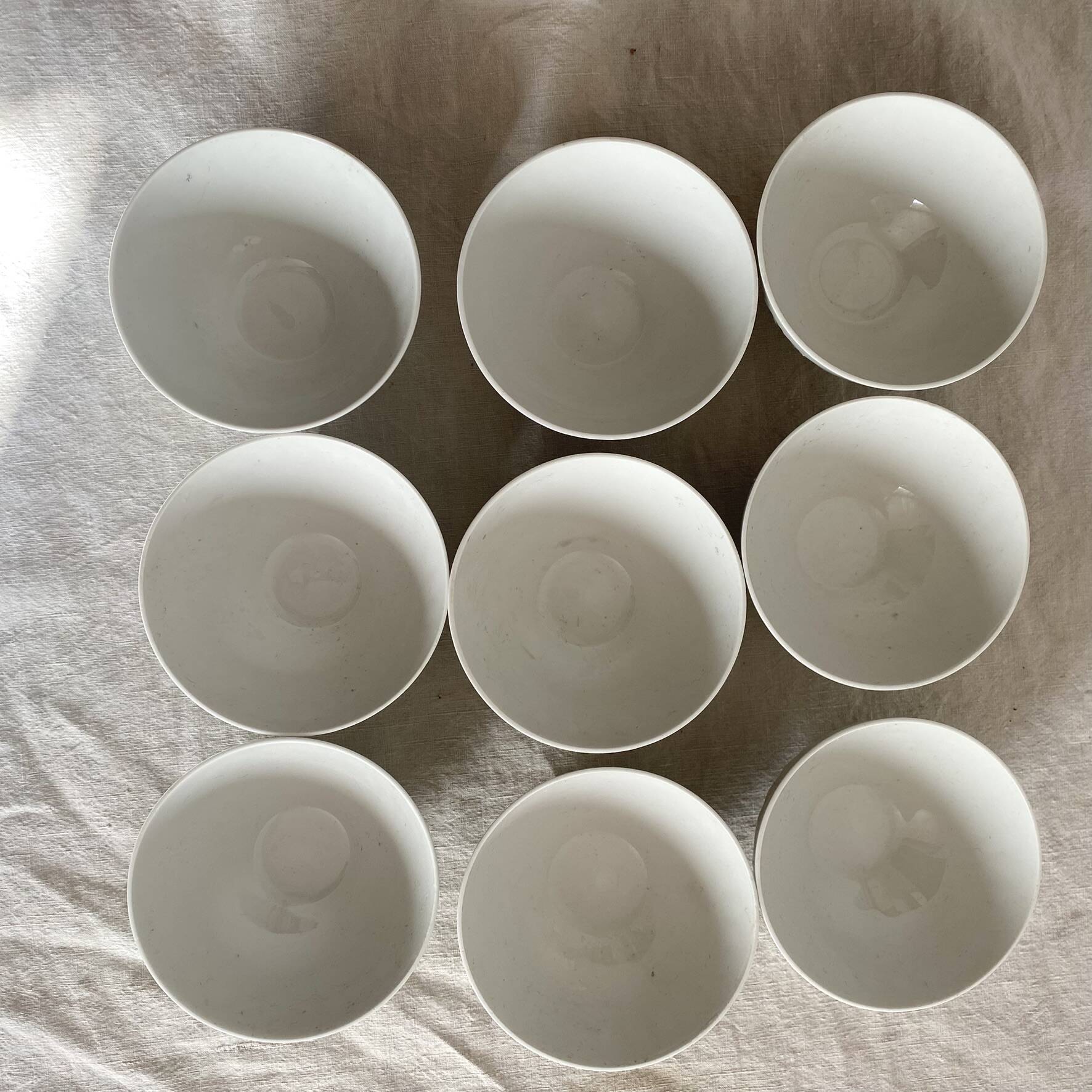 Small bowls Sarreguemines 1970s