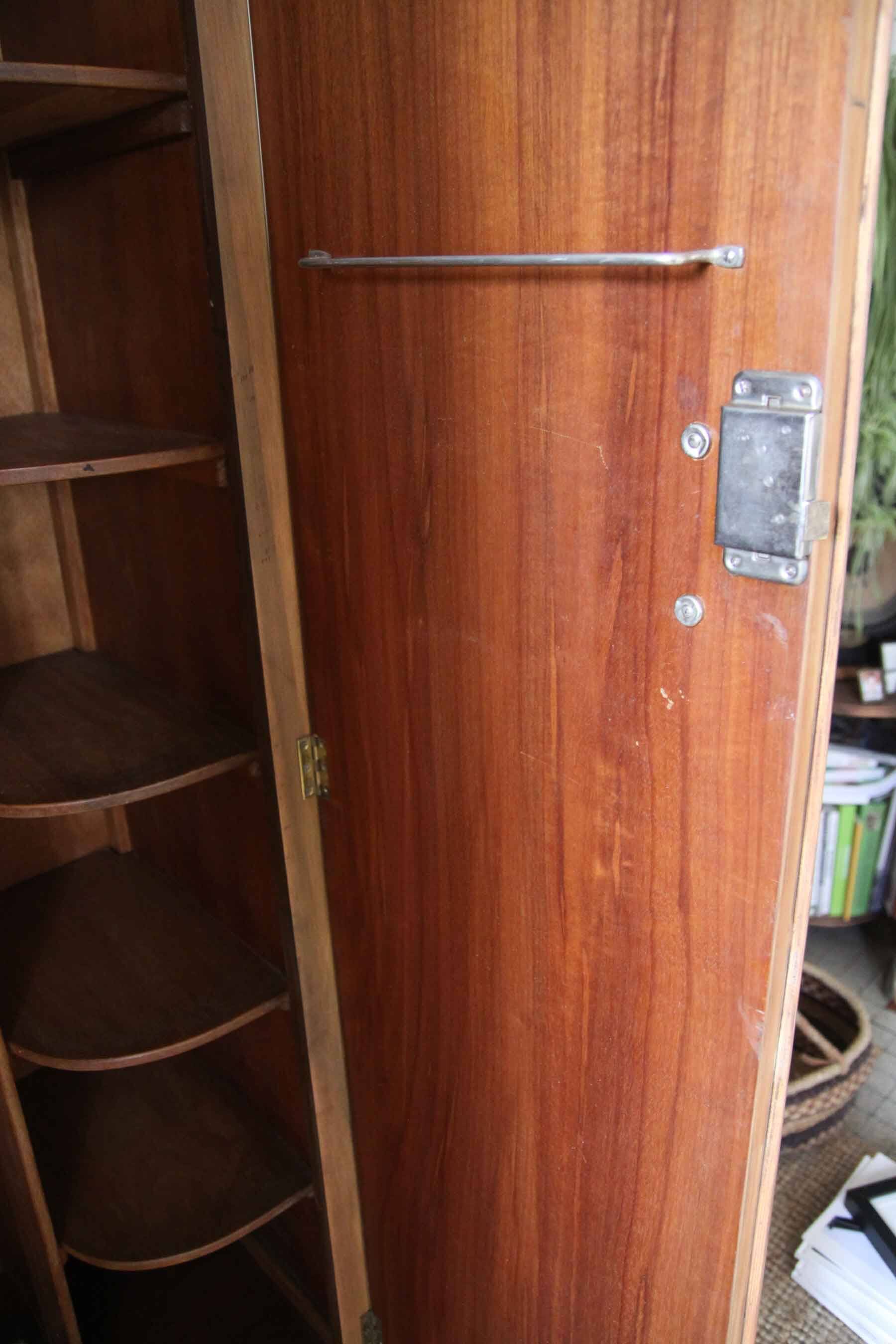 English Art Deco wardrobe