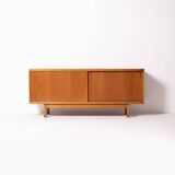Unique mid century ULUV oak sideboard, Czechoslovakia, 1960s