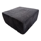 Velvet pouf