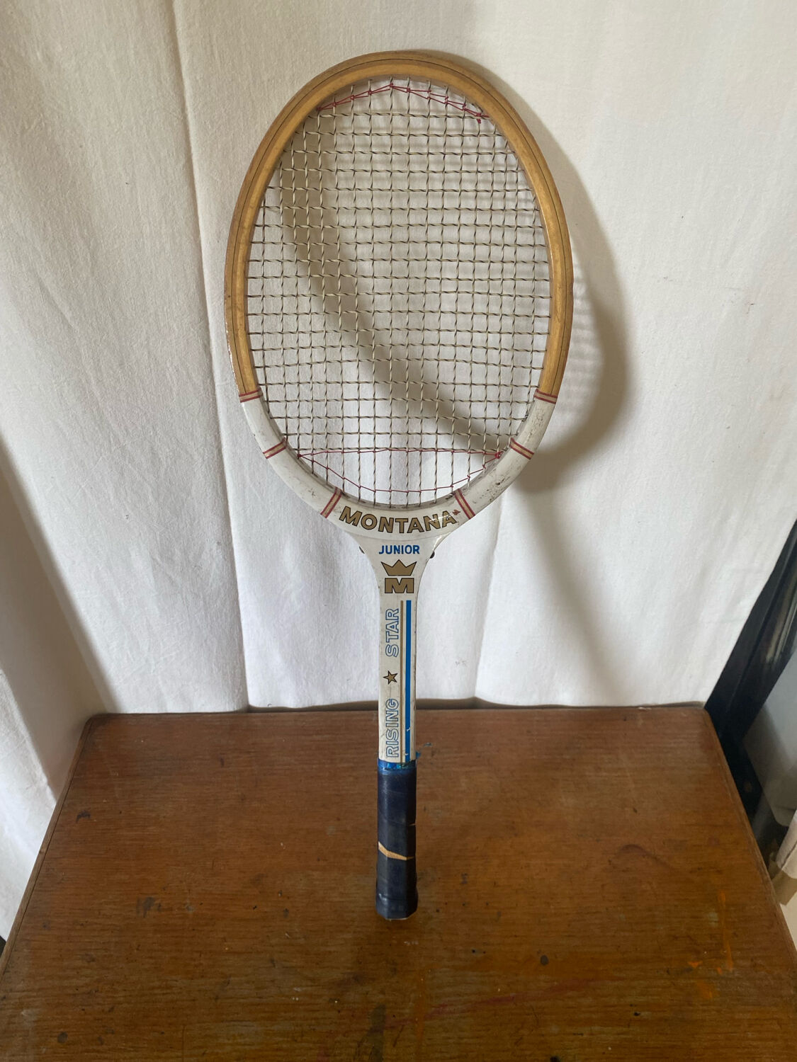 Vintage montana junior wood tennis racket