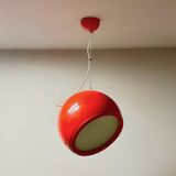 Artemide Pallade Lamp in Bold Red by Studio Tetrarch, 1960s