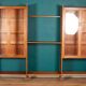 Retro Teak 1960s Mid Century Three Bay Ladder Shelving System