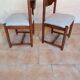 Lot de 6 chaises en teck Danemark 1960