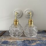 Pair of vintage wall lights