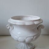 White vase with handles