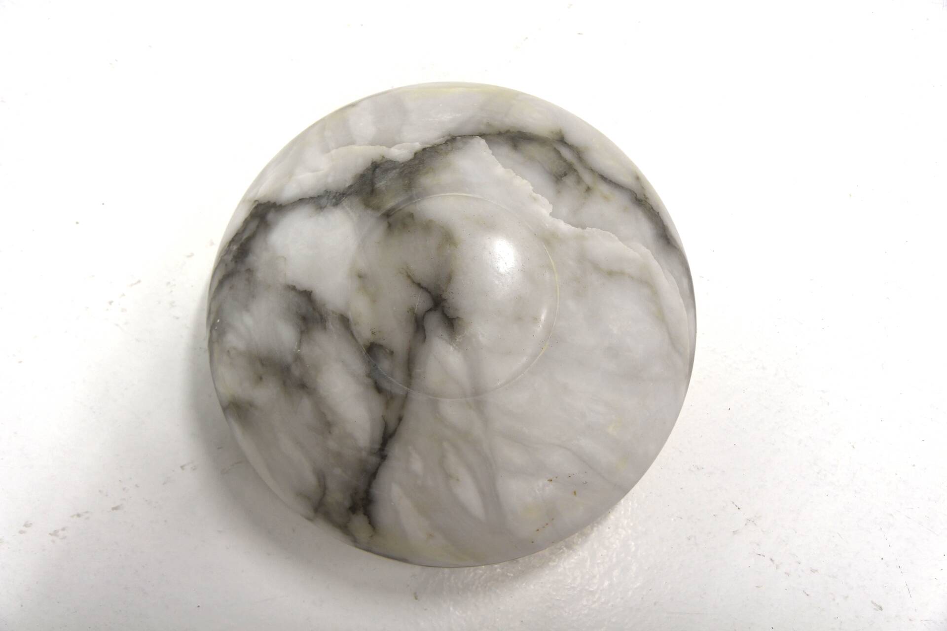 Scandinavian alabaster pendant, Sweden, 1940