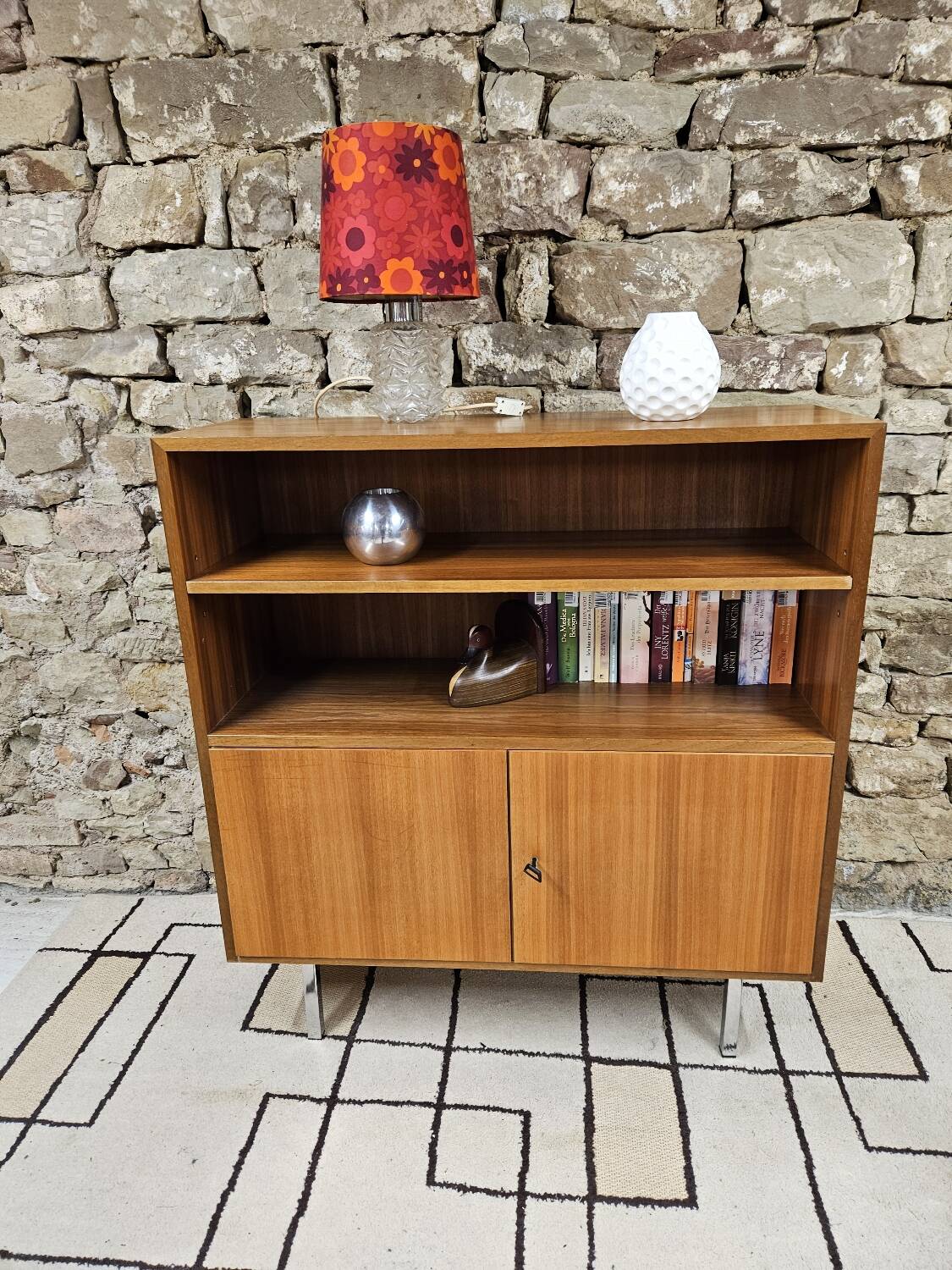 Small vintage bookcase 1970