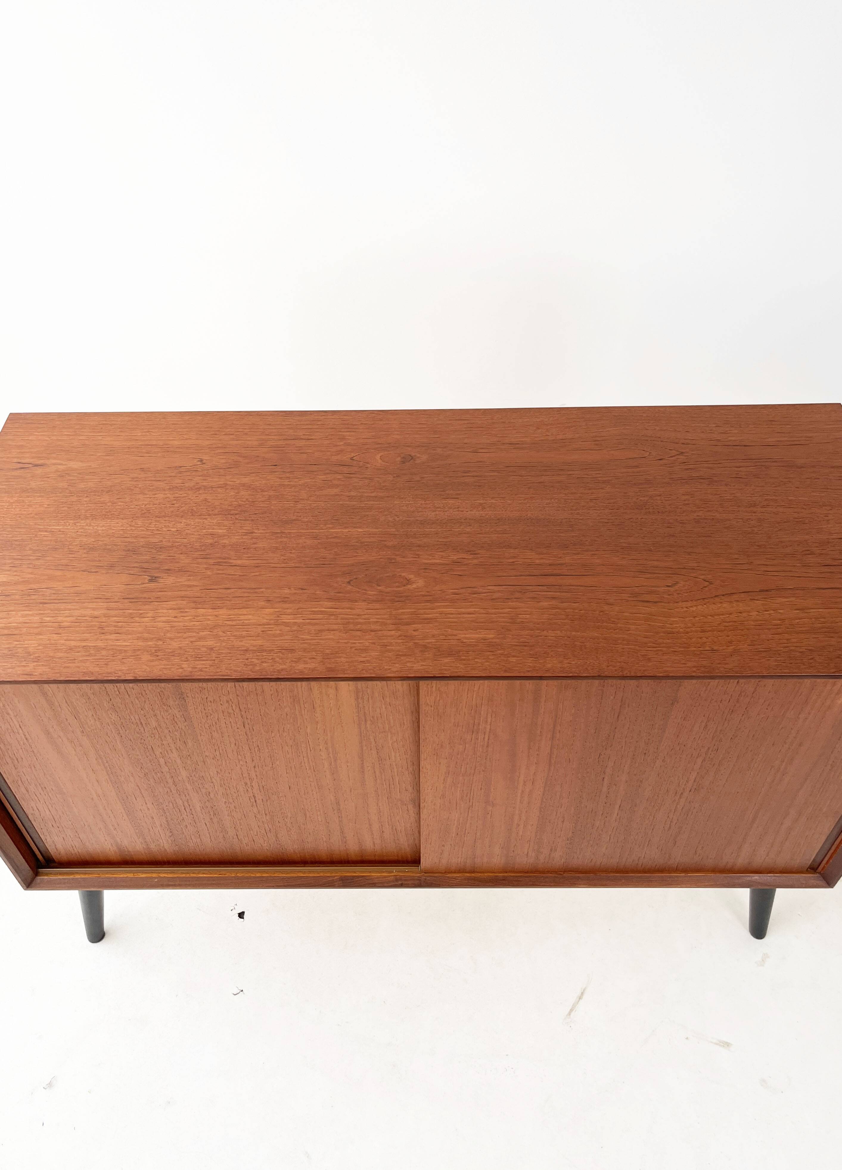 Vintage Sliding Door Cabinet