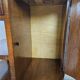 Pair of Art Decò bedside tables in walnut and thuja