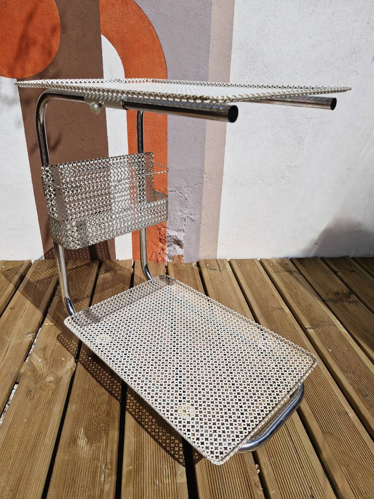 Dessert "The Adapt Bar" by Mathieu Matégot from the 50s, 60s.