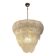 Contemporary Modern Clear Graniglia “Petals” Murano Glass Chandelier by Sim