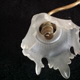 Swan collar wall sconce