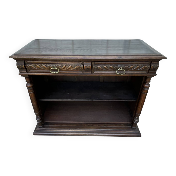 Meuble De Rangement En Chêne Massif – Style Campagnard, Fin XIXe Siècle