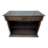 Solid Oak Storage Unit – Country Style, Late 19th Century