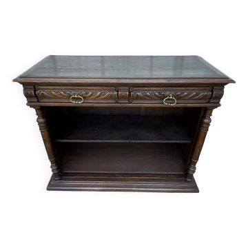 Solid Oak Storage Furniture – Country Style, Late 19th Century