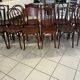 Set of 12 mismatched bistro chairs Thonet, Baumann, Fischel 1930