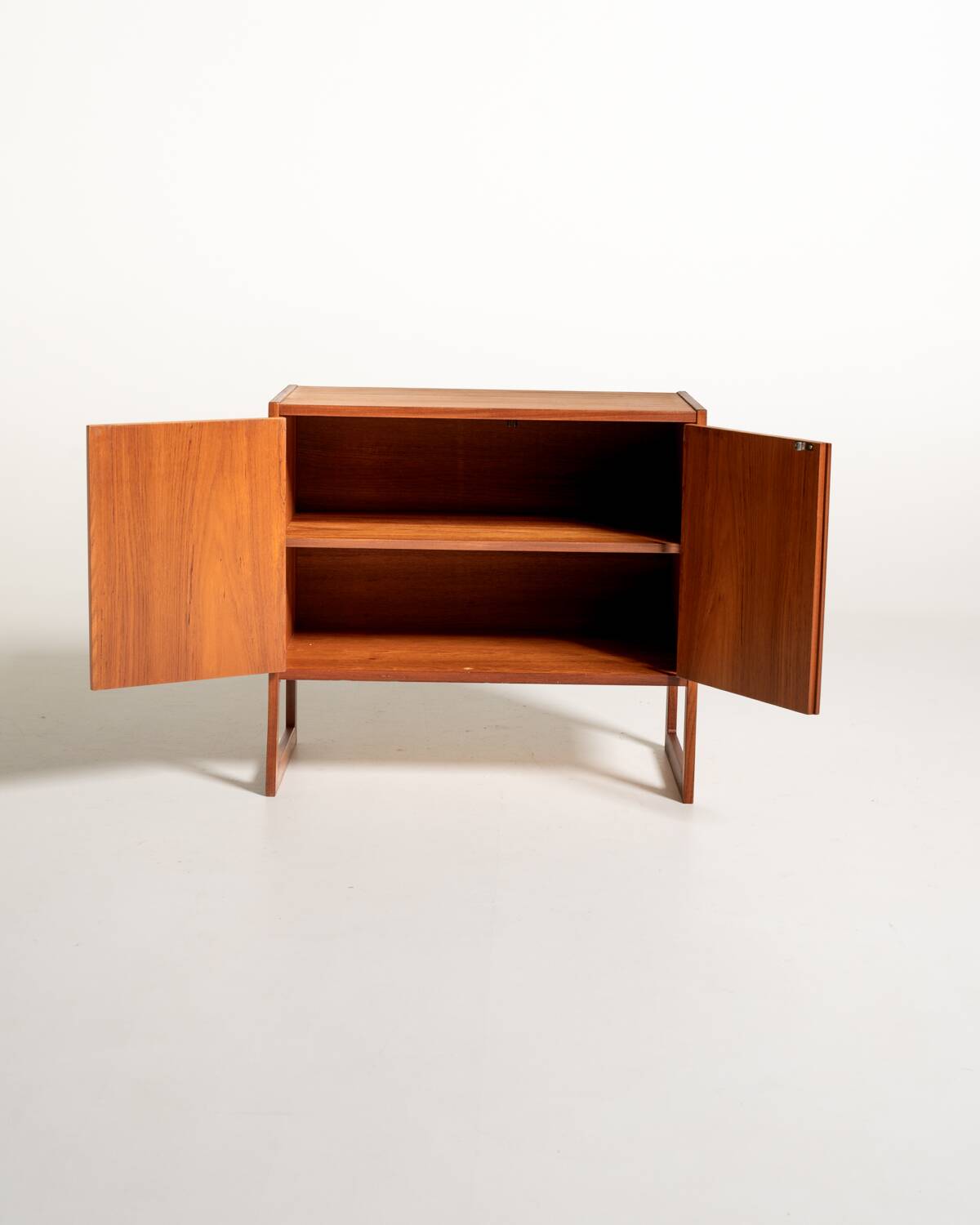 “Domino” Teak Cabinet by Arne Wahl Iversen, 1960s