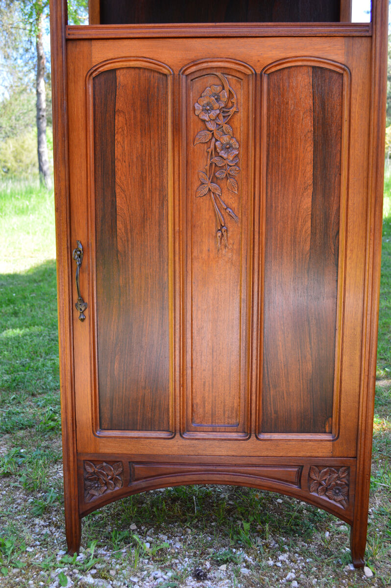 Art Nouveau Cabinet mahogany Gauthier Poinsignon 1910