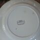 3 mismatched antique flat plates in ironstone