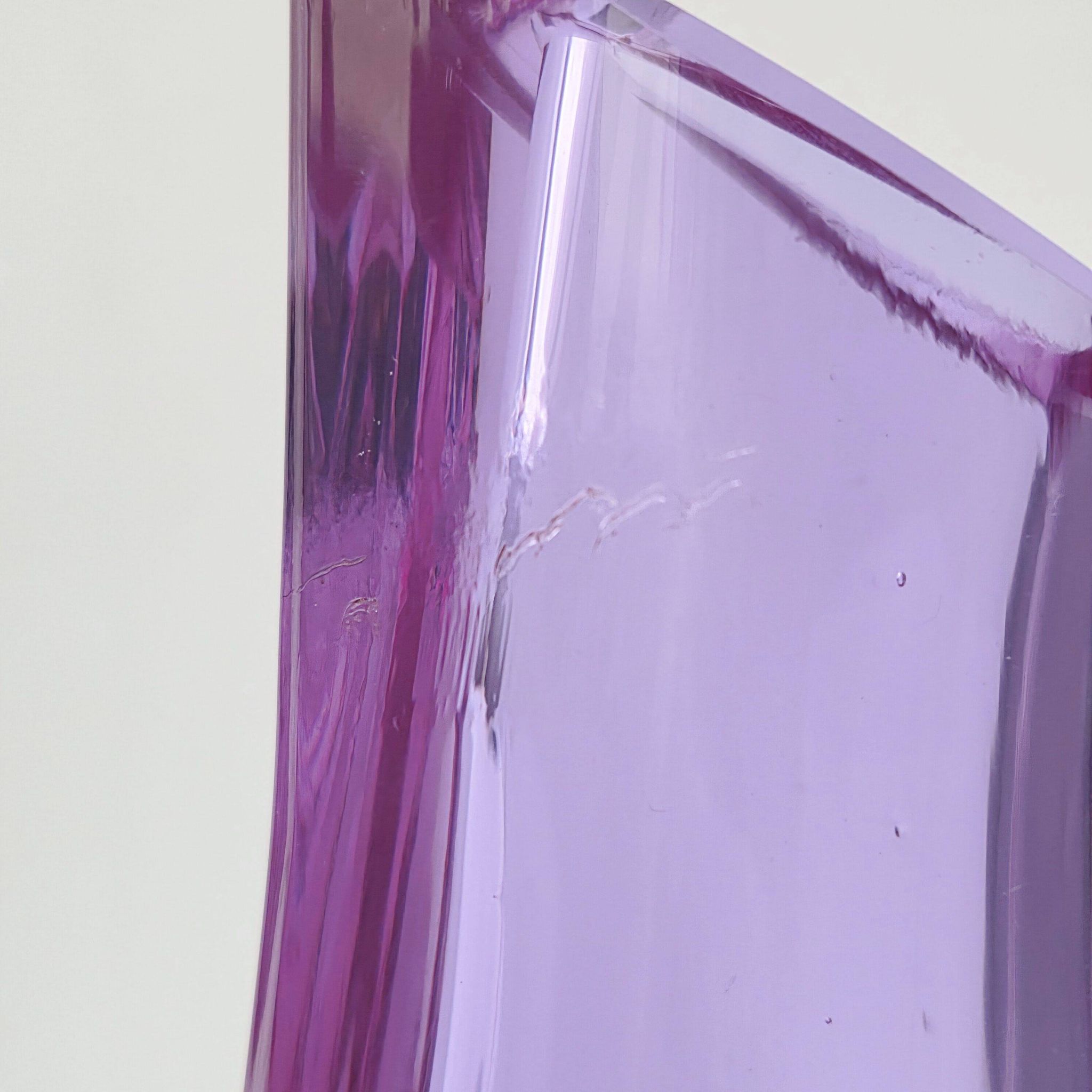 Vase vintage 1960 en verre