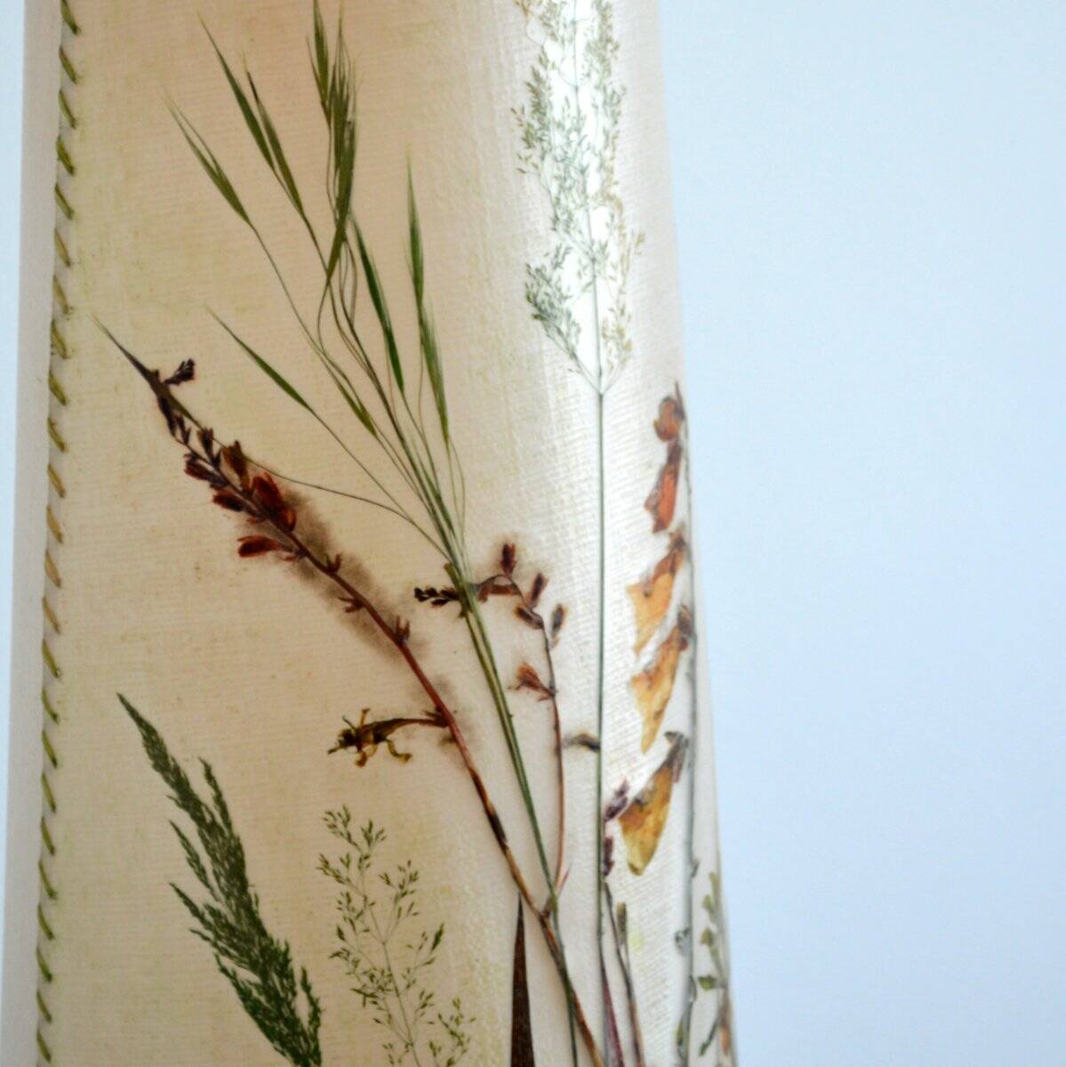 Vintage Herbarium table lamp 1970s