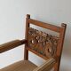 Pair of thrones vintage incredible chairs.