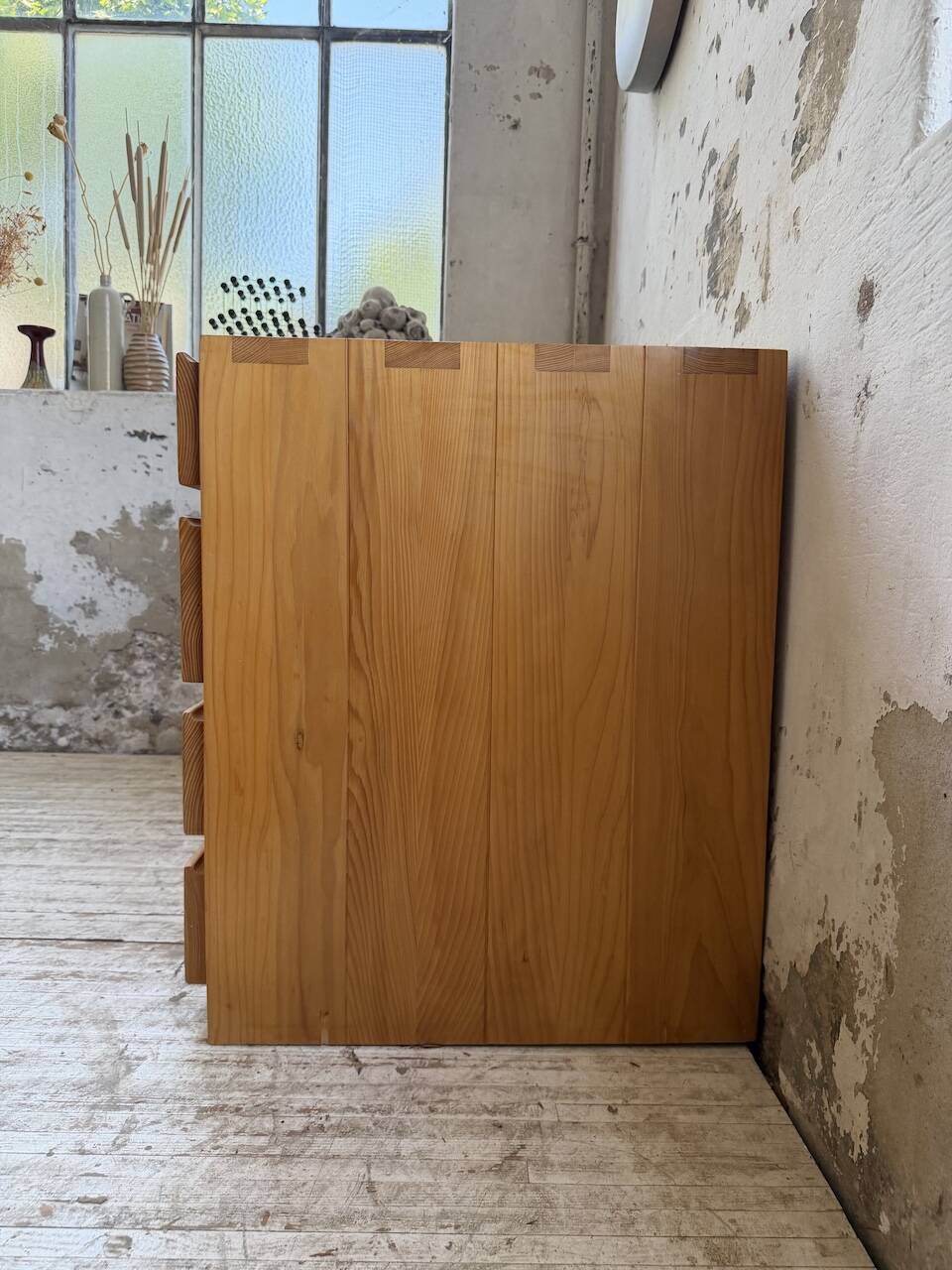Bureau + commode + tabouret pin Maison Regain Savoie