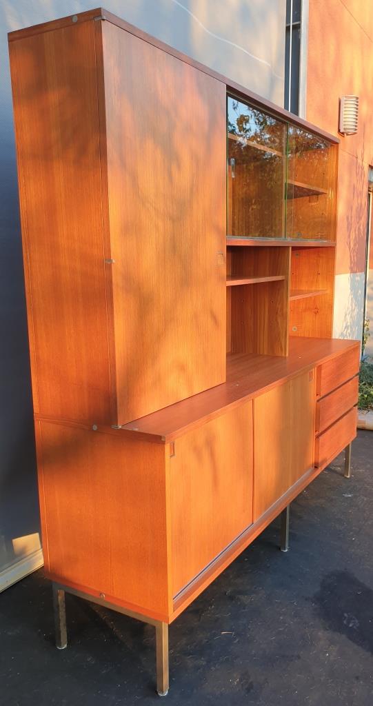 Modular teak furniture 1960 Arnaud design Louis Paolozzi