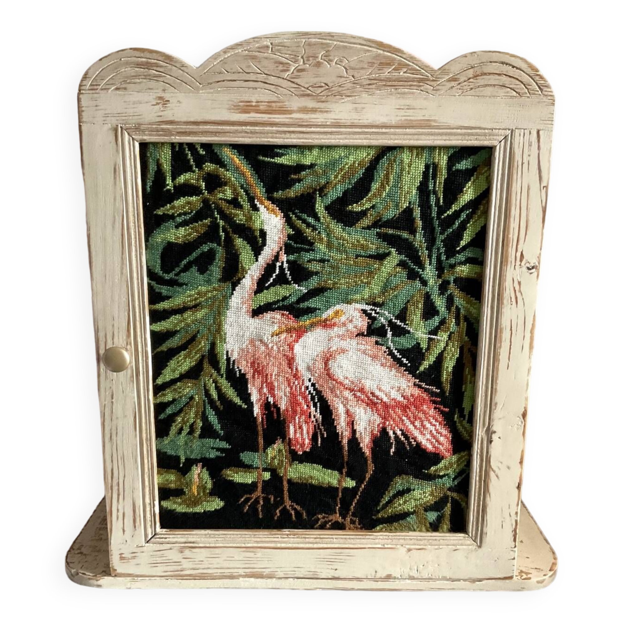 Art deco bathroom cabinet