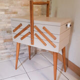 Renovated sewing cart