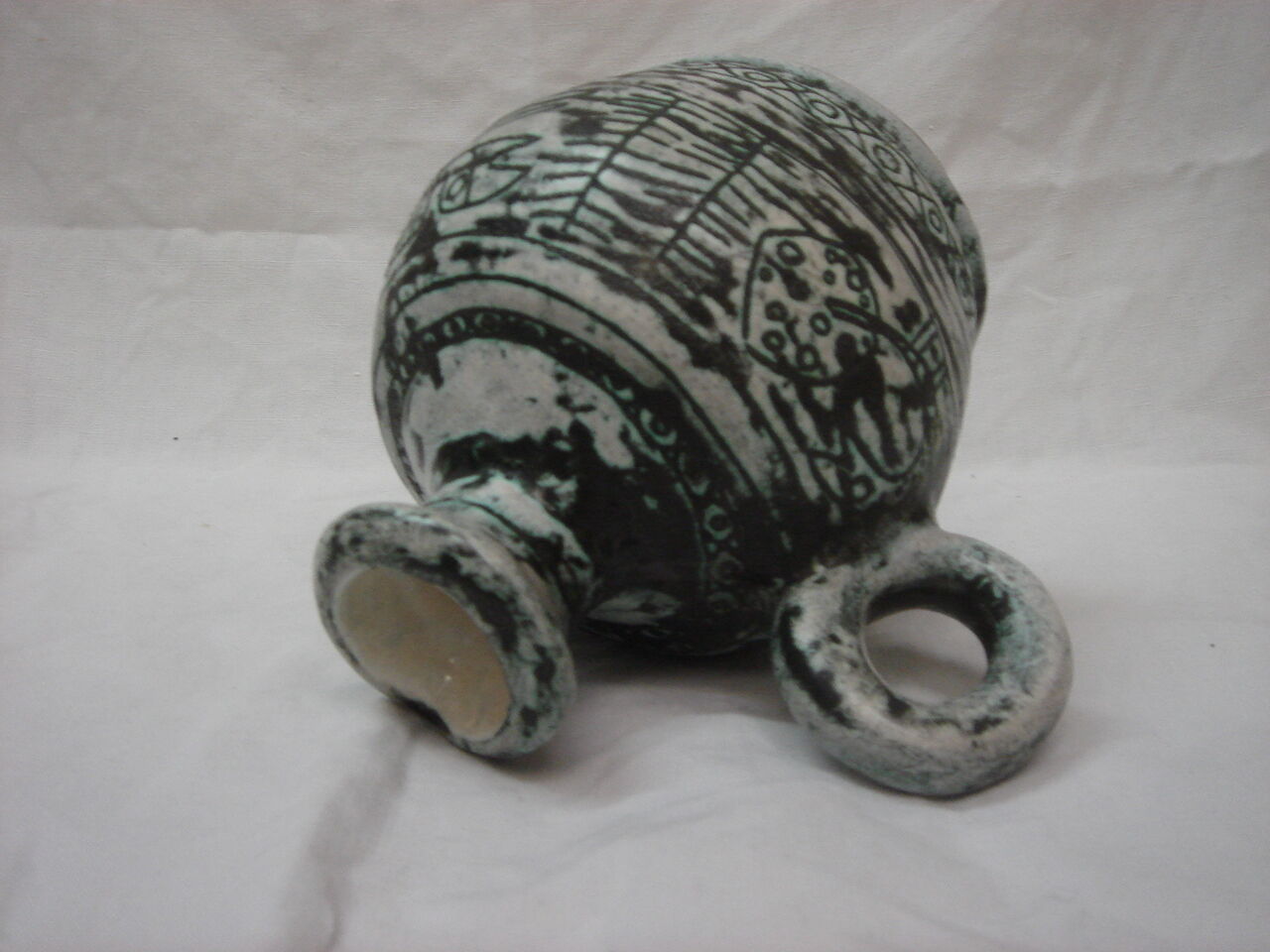 Ceramic pitcher 1950 J.Blin