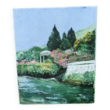 Lake Como painting