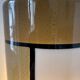 Vintage tempered glass wall lamp, Italy, 1980