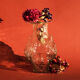 Blown glass vase