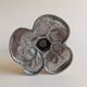 Tin candle holder