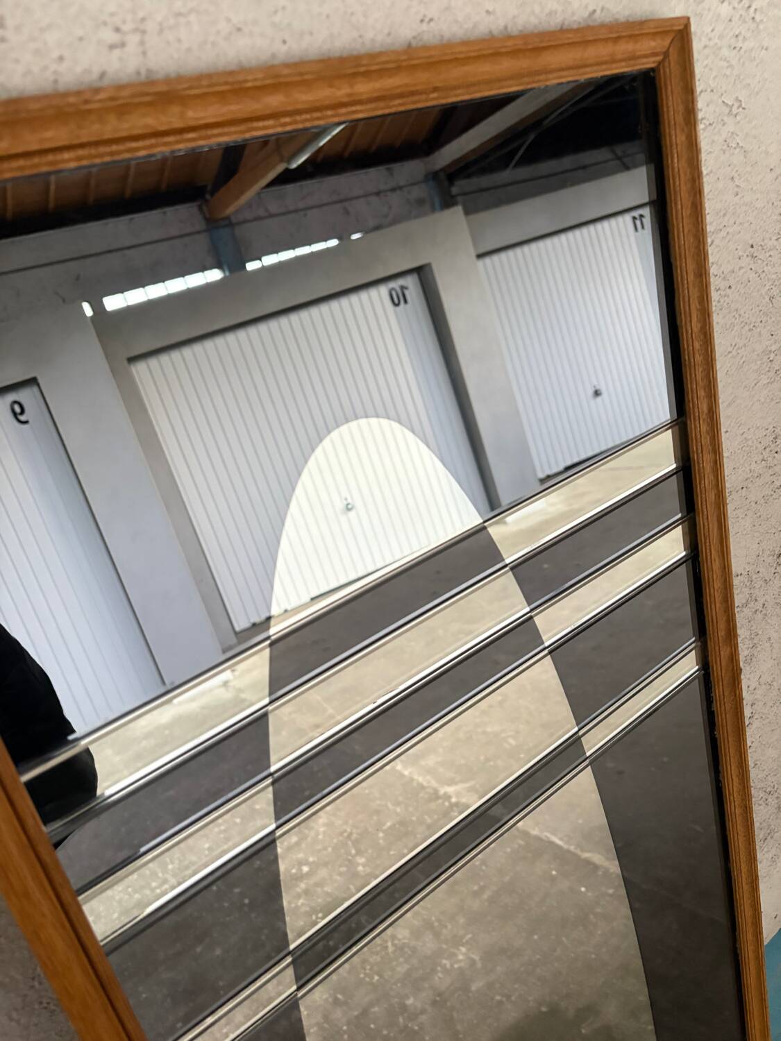 Graphic mirror, Jacques Hitier for Marly brothers. 1960