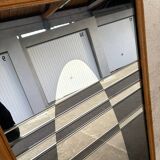 Graphic mirror, Jacques Hitier for Marly brothers. 1960