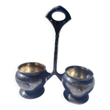 Salière poivrière Roux Marquiand Art Déco