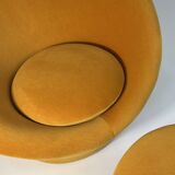 Fauteuil Mushroom de Pierre Paulin et son ottoman, édité par Artifort