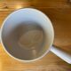 Vintage Le Creuset enameled cast iron fondue pot from the 1970s