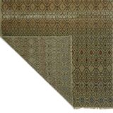 Tapis oriental vintage noué main – 261x140 cm – Tapisserie Anatolienne 1950