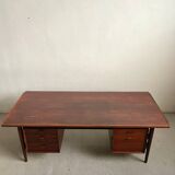 Rosewood Executive Desk by Arne Vodder, Model 207 – Scandinavian Modern Ico
