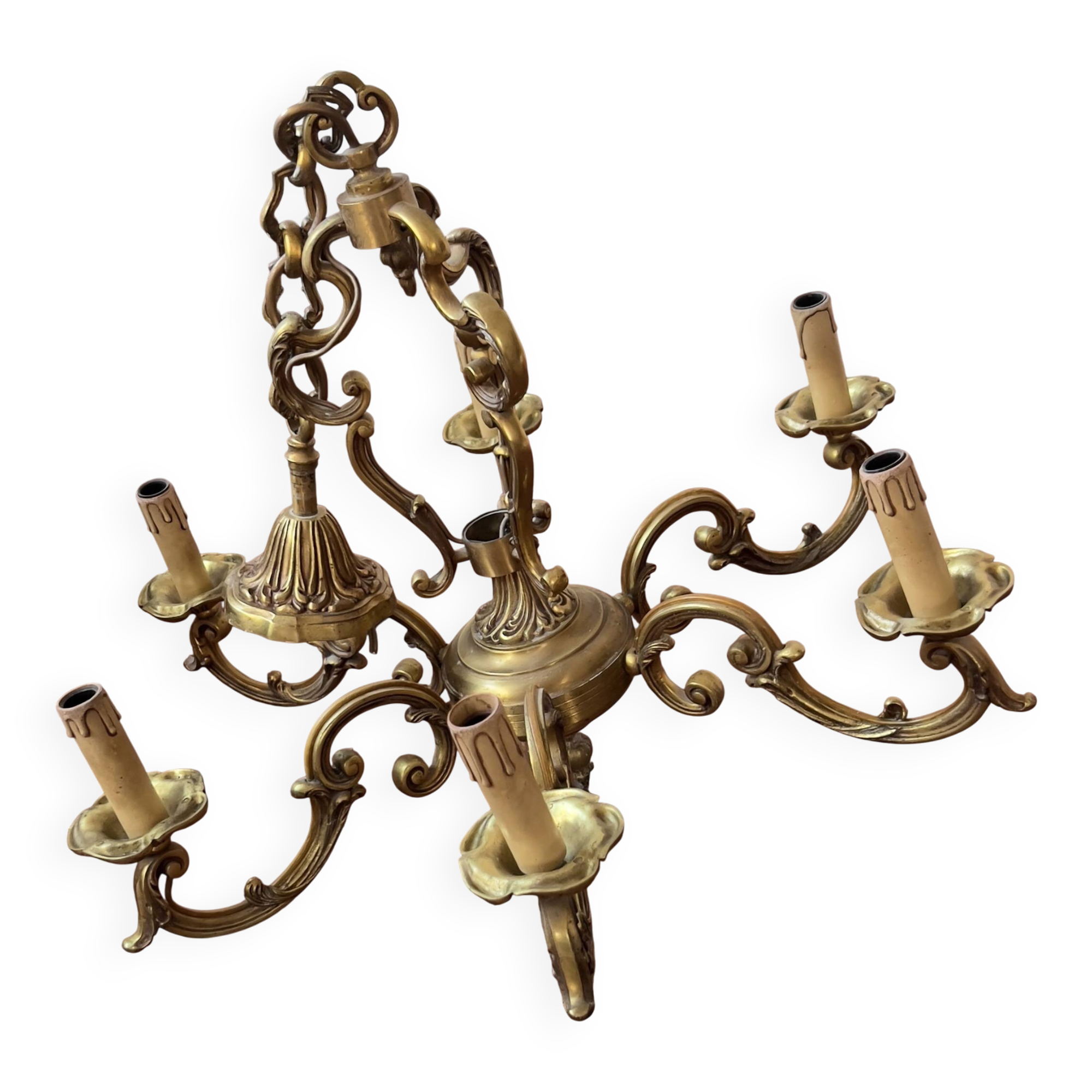 Bronze lustre Louis XV style