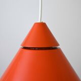Scandinavian orange pendant lamp
