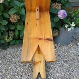 Wooden bench