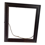 Old carved wooden frame