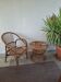 Mid Century Italian Bamboo Design Table